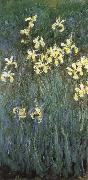 Claude Monet Yellow Irises France oil painting artist